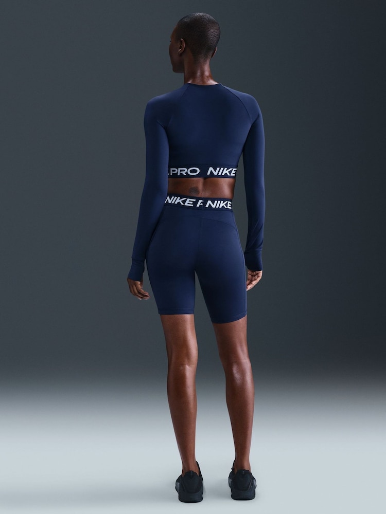 Nike Midnight Navy Pro 365 8" Shorts - Image 2 of 5