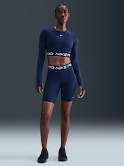 Nike Midnight Navy Pro 365 8" Shorts - Image 3 of 5
