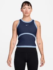 Nike Midnight Navy One Dri-FIT Tank Top - Image 1 of 3