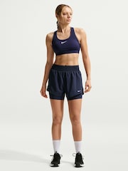 Nike Blue One Dri-FIT High-Waisted 3" 2-in-1 Shorts - Image 1 of 6