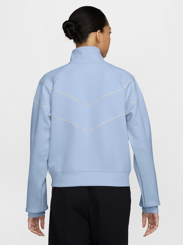 Nike Hydrogen Blue Windrunner Piping Detail Track Jacket - Image 2 of 5
