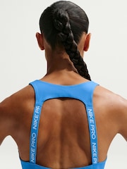 Foto Blå - Nike Pro Dri-FIT Tankvest Top - Billede 4 af 5