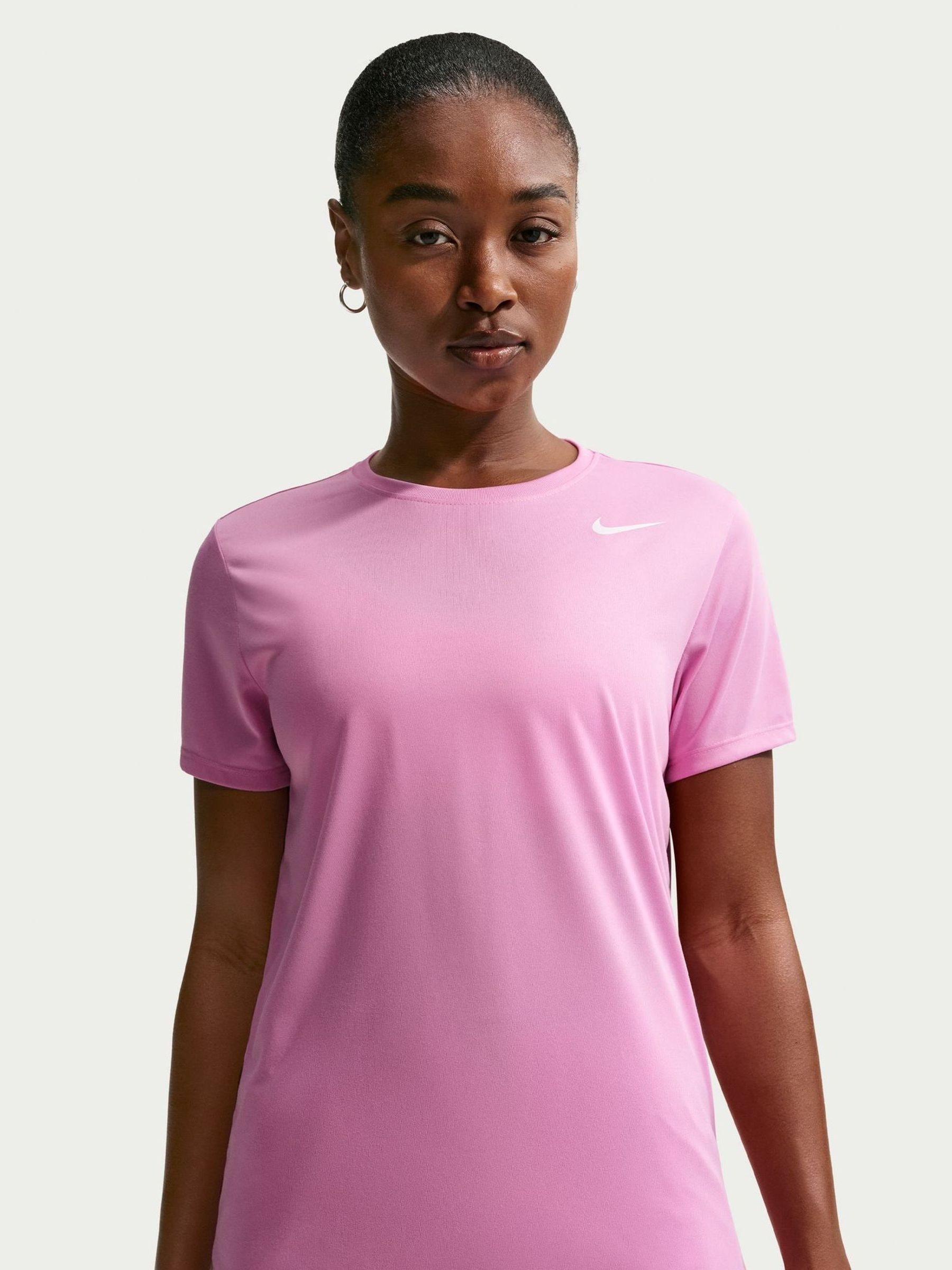 pink nike shirt womens