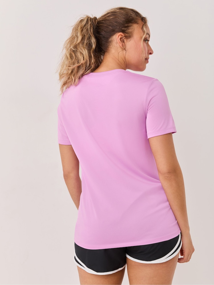Nike Magenta Pink Dri-FIT T-Shirt - Image 4 of 4