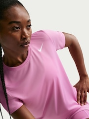 Nike Magenta Pink Dri-FIT T-Shirt - Image 5 of 5