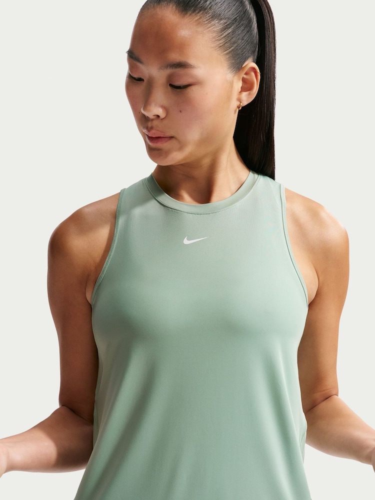 Nike Steam Green One Classic Dri-FIT Vest Top - Image 5 of 5