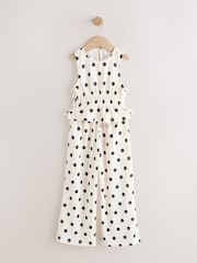 Monochrome Spot Top And Wide Leg Trousers Set (3-16yrs) - Image 1 of 6