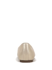 Vionic Gold Klara Wide Fit Arch Support Ballet Flats - Image 5 of 7
