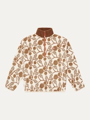 Sealskinz Cream Marlingford Womens Polar Fleece Half Zip - Image 6 of 6