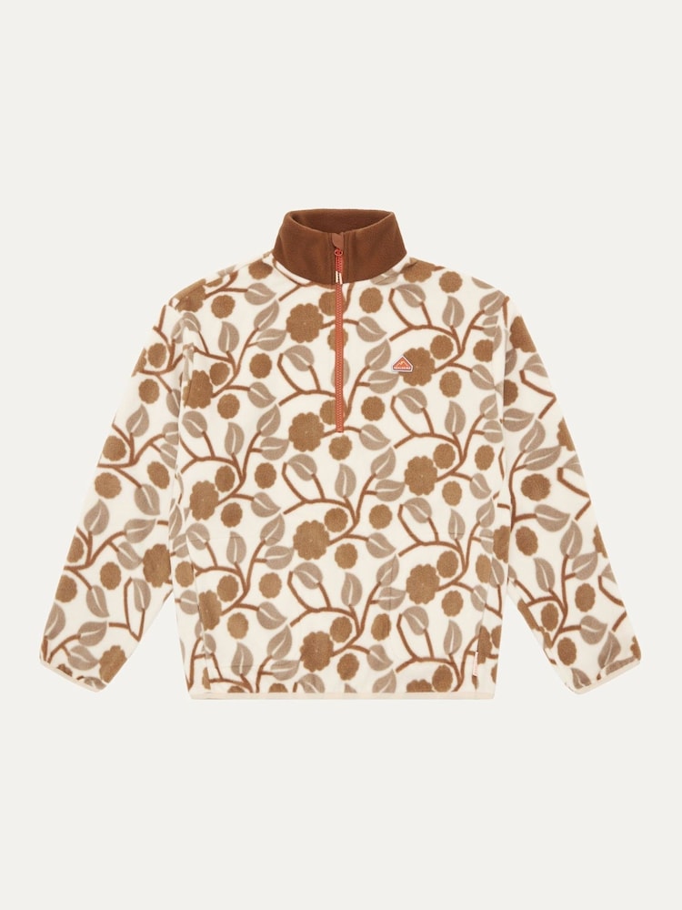 Sealskinz Cream Marlingford Womens Polar Fleece Half Zip - Image 6 of 6 Sealskinz Cream Marlingford Womens Polar Fleece Half Zip - Image 6 of 6