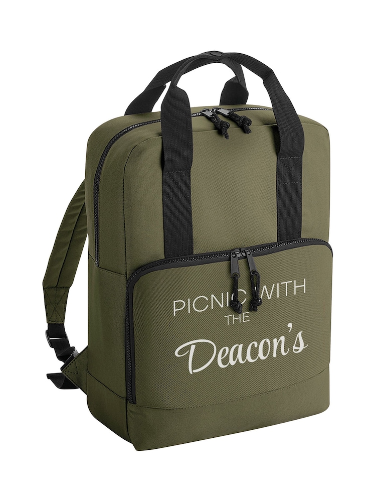 Loveabode Natural Personalised Family Cooler Backpack - Image 4 of 4 Loveabode Natural Personalised Family Cooler Backpack - Image 4 of 4