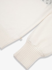 Creme - The Little Tailor Kids Smart Fairisle Knit Crew Neck Jumper - Bild 5 von 6