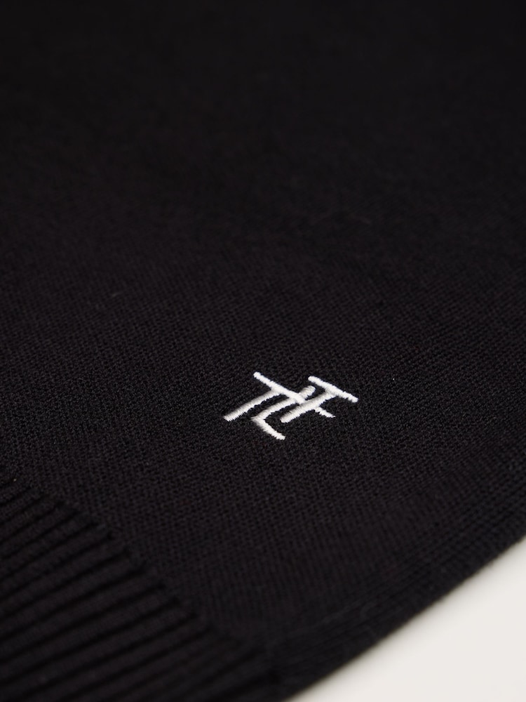 The Little Tailor Ski Text Slim Fit Christmas Jumper - Image 8 of 8 The Little Tailor Ski Text Slim Fit Christmas Jumper - Image 8 of 8