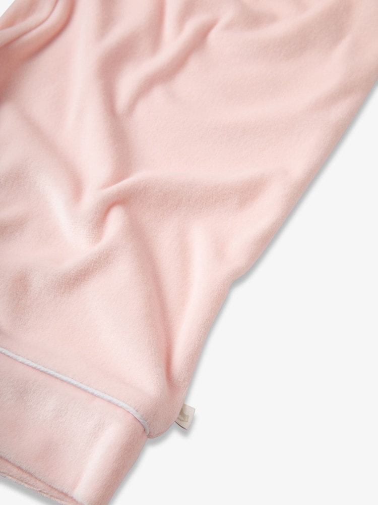 The Little Tailor Luxury Soft Touch Velour Christmas Pyjamas - Image 12 of 12