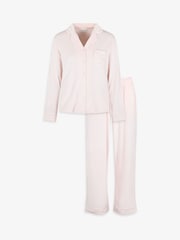 The Little Tailor Luxury Soft Touch Velour Christmas Pyjamas - Image 3 of 12