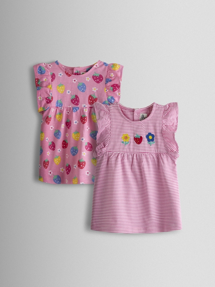 Roz - Tricou JoJo Maman Bébé - Imaginea 1 din 7