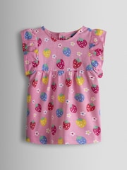 Roz - Tricou JoJo Maman Bébé - Imaginea 3 din 7