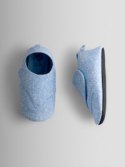 JoJo Maman Bébé Blue Ditsy Beach & Swim Booties - Image 3 of 4