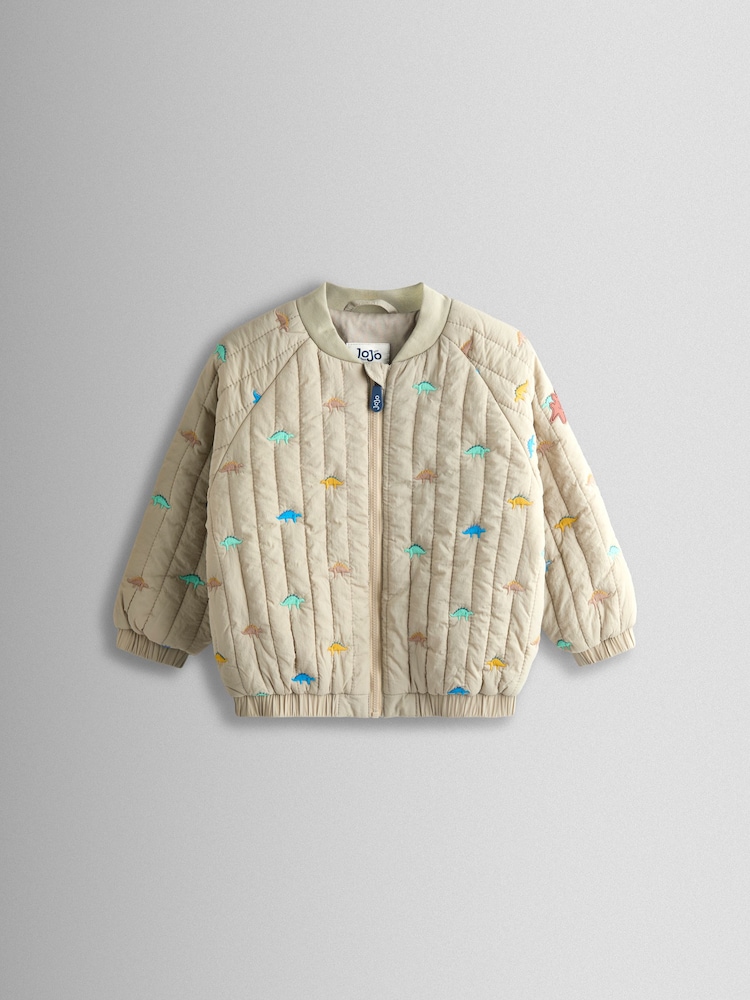 JoJo Maman Bébé Embroidered Bomber Jacket - Bild 2 von 5