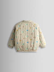 JoJo Maman Bébé Embroidered Bomber Jacket - Bild 3 von 5