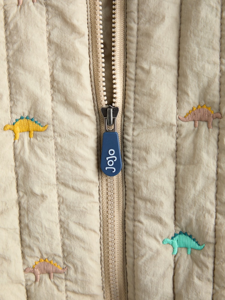 JoJo Maman Bébé Embroidered Bomber Jacket - Bild 5 von 5