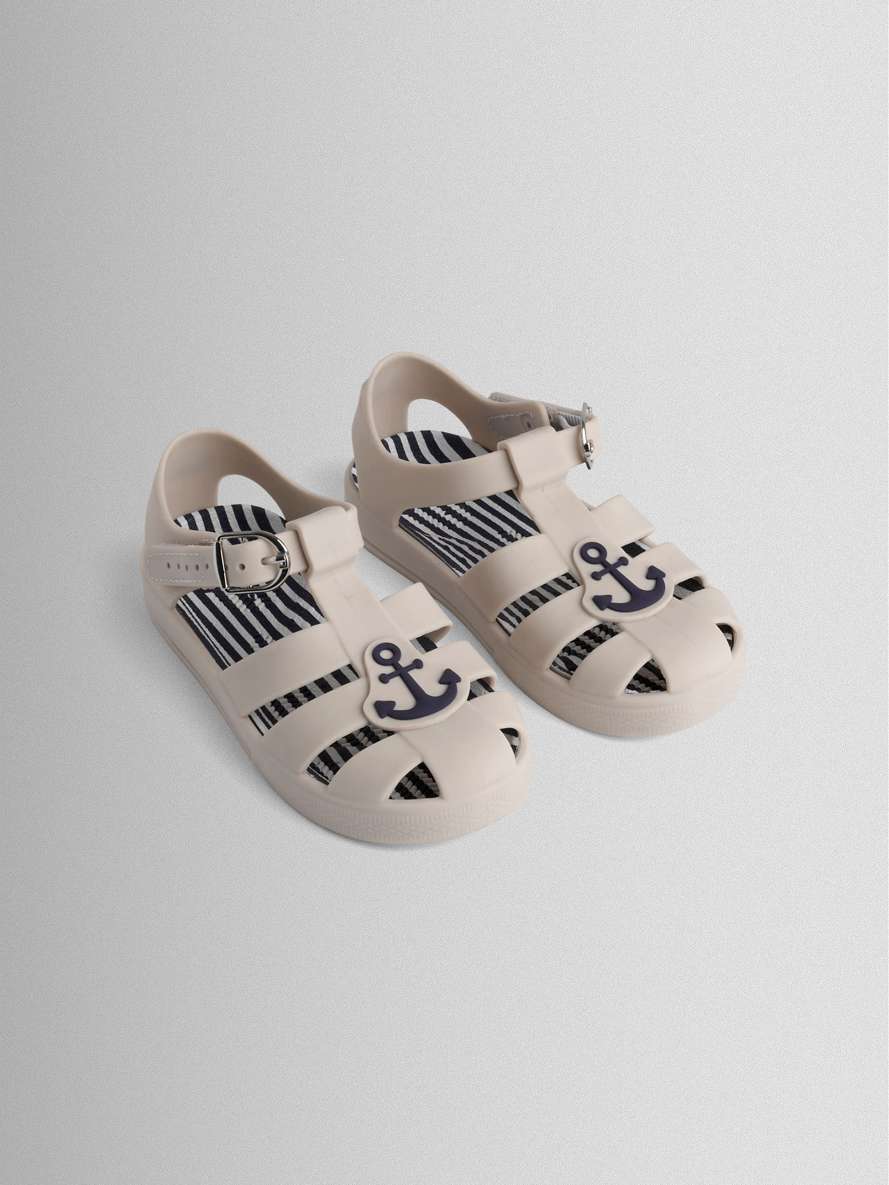 Jojo Maman Bébé Stone Anchor Jelly Sandals