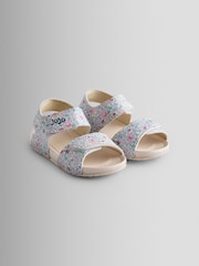 JoJo Maman Bébé Yellow Floral Summer Sandal - Image 1 of 4