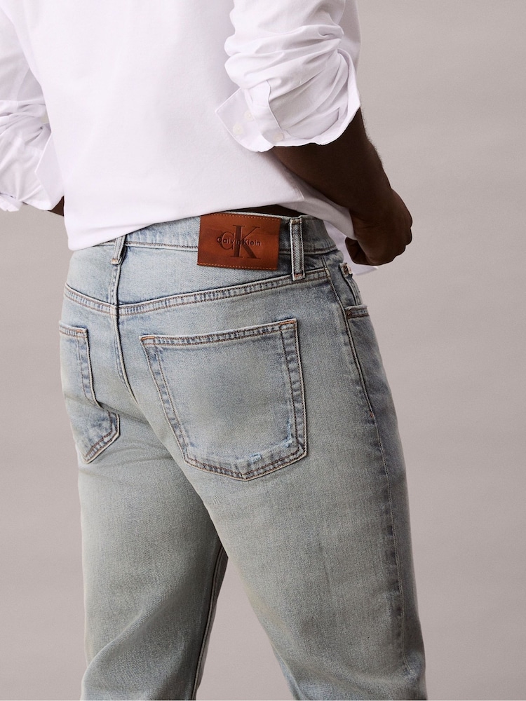 Calvin Klein Grey Slim taper Jeans - Image 2 of 5