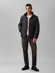 Calvin Klein Blue Lightweight Puffer Jacket - Image 3 of 6