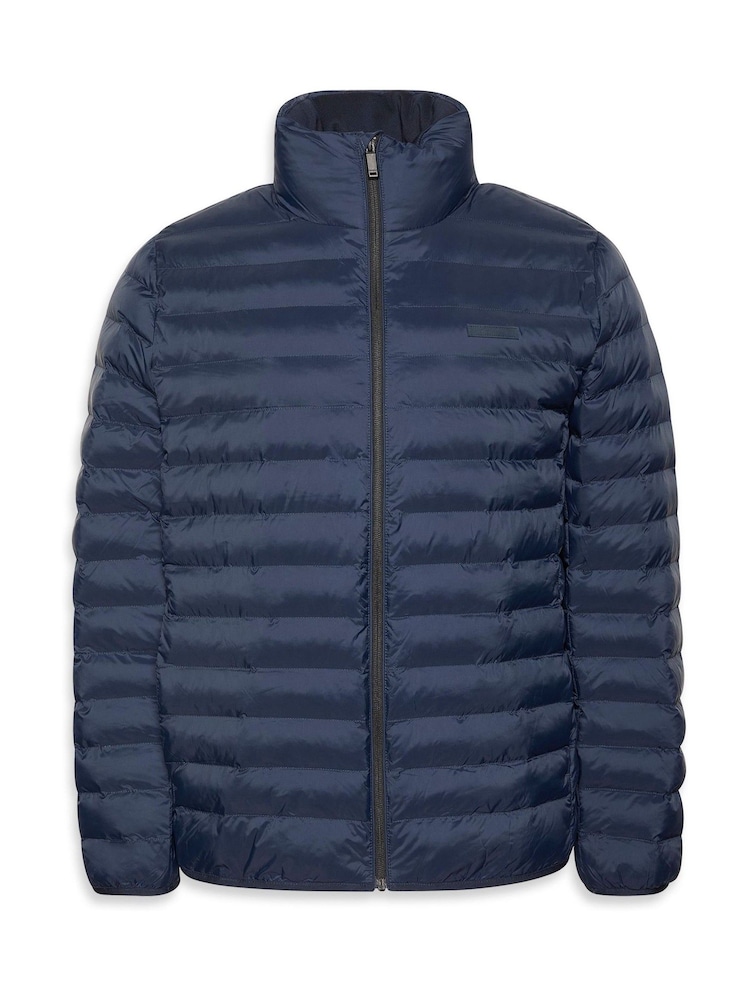 Calvin Klein Blue Lightweight Puffer Jacket - Image 6 of 6 Calvin Klein Blue Lightweight Puffer Jacket - Image 6 of 6