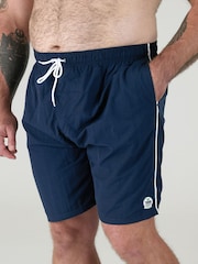 D555 Sky Blue YARROW Full Length Swim Shorts - Image 1 of 8