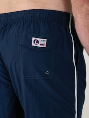 D555 Sky Blue YARROW Full Length Swim Shorts - Image 4 of 8