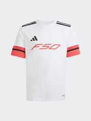 adidas White F50 Jersey Short Sleeve T-Shirt - Image 1 of 5