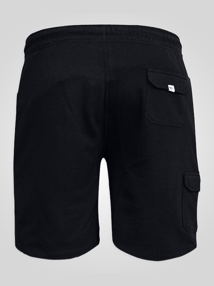 Short Cargo Homme Coton Léger – Taille Élastique Cordon, Poches Utilitaires, Idéal Randonnée & Plage