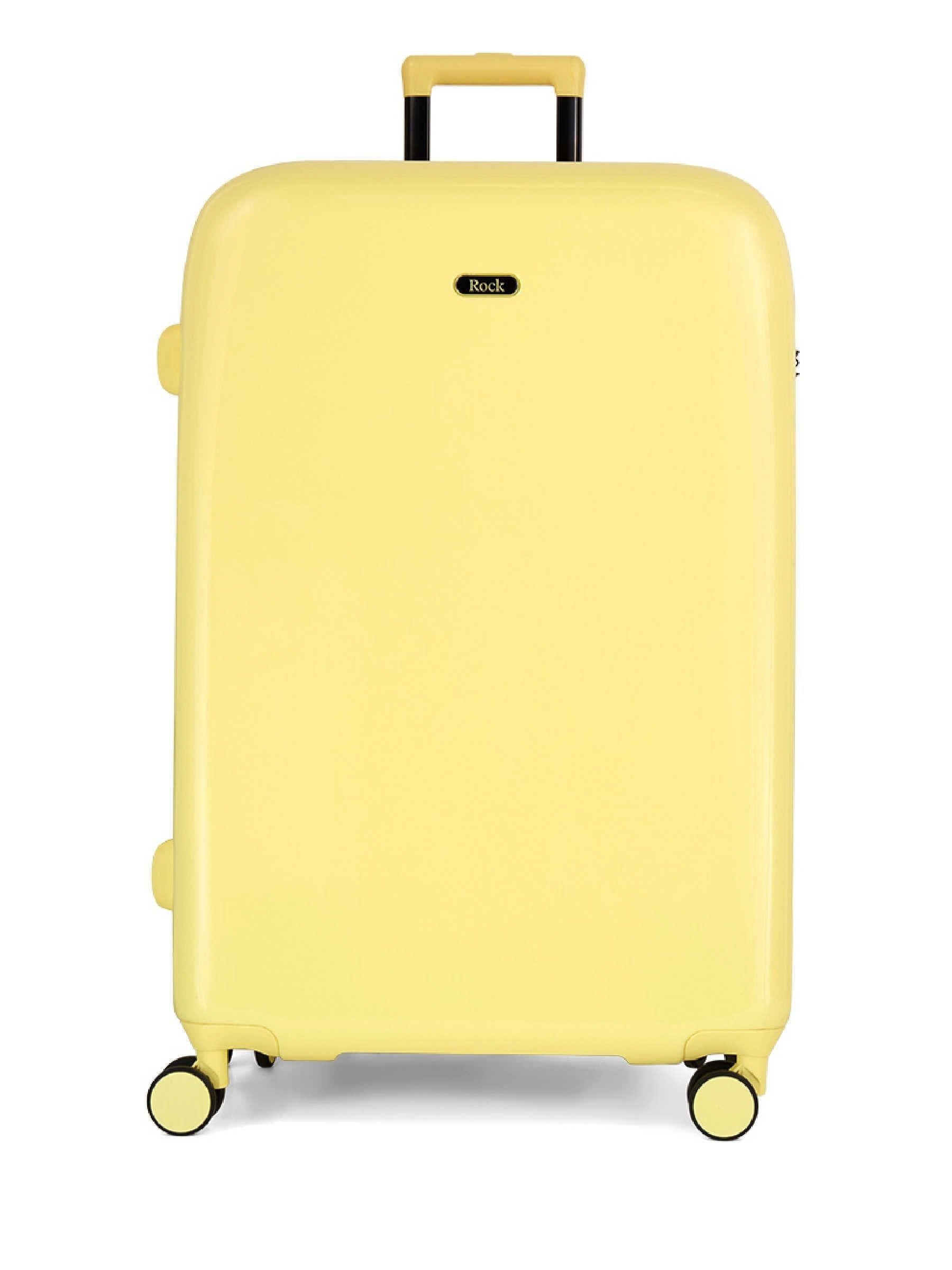 Rock Luggage Women's Yellow Gelato Large Suitcase - Image 1