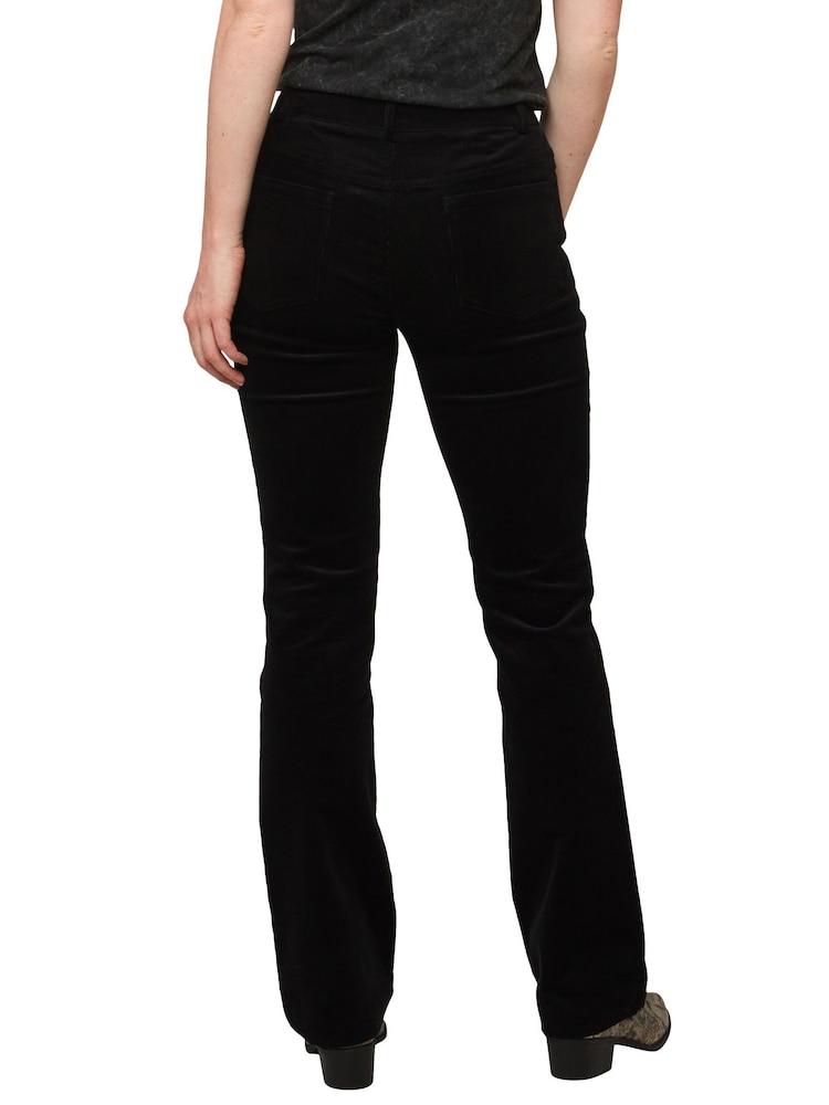 Joe Browns Black Beautiful Bootcut Cords Trousers - Image 2 of 4 Joe Browns Black Beautiful Bootcut Cords Trousers - Image 2 of 4