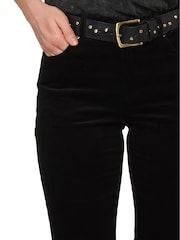 Joe Browns Black Beautiful Bootcut Cords Trousers - Image 3 of 4