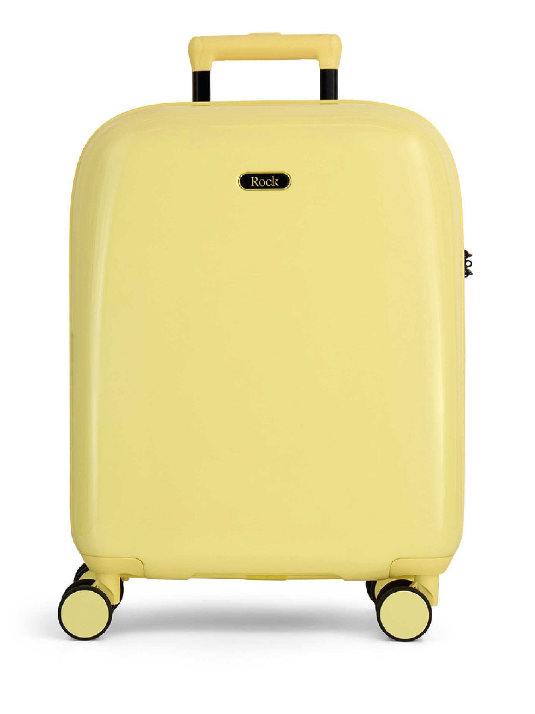 Rock Luggage Women's Yellow Gelato Cabin Suitcase - Image 1