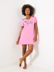 Joe Browns Pink Sausage Dog Nightie - Image 3 of 5