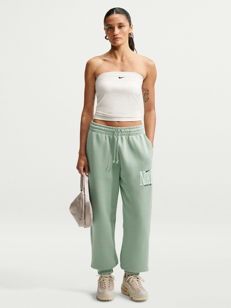 Nike Steam Green Women's Sportswear Phoenix Fleece Joggers - Image 1 of 5 Nike Steam Green Women's Sportswear Phoenix Fleece Joggers - Image 1 of 5