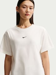 Nike Sail Neutral Sportswear Essential Oversized T-Shirt - Image 3 of 5