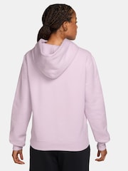 Lila desteñido - Nike Studio Fleece Oversized Hoodie - Imagen 2 de 3