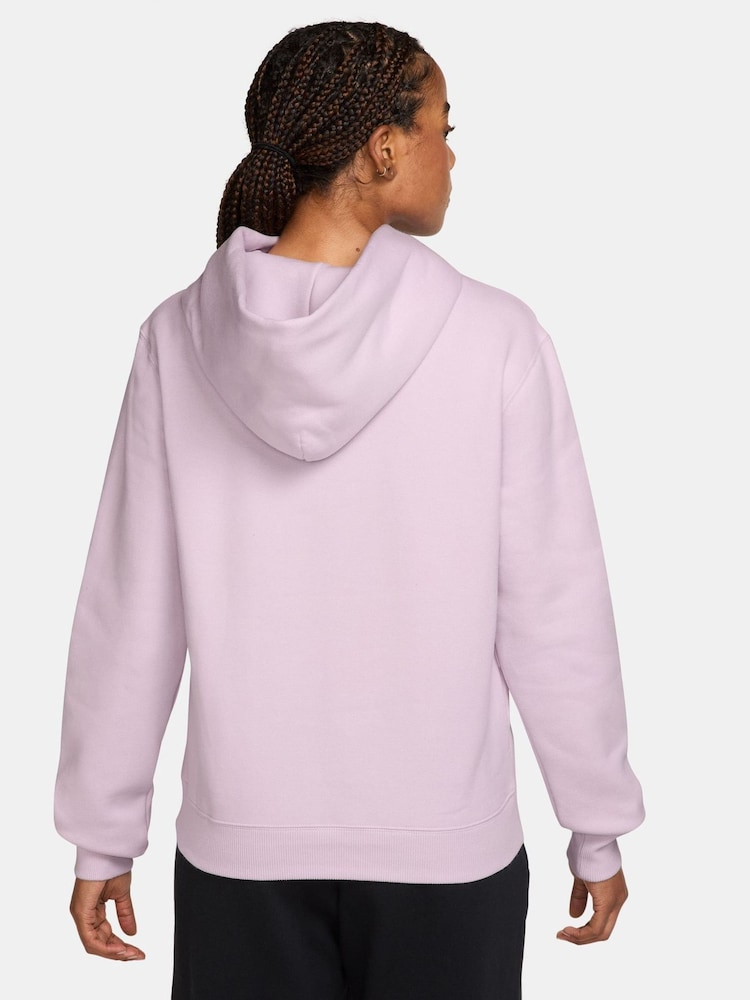 Lila desteñido - Nike Studio Fleece Oversized Hoodie - Imagen 2 de 3 Lila desteñido - Nike Studio Fleece Oversized Hoodie - Imagen 2 de 3