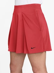 Nike Crimson Red Golf Club Dri-FIT Flouncy Golf Skirt - Image 3 of 4