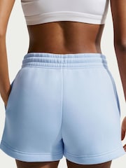 Nike Hydrogen Blue Sportswear Phoenix Fleece Mid-Rise 4" Shorts - Image 5 of 5