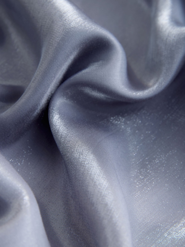 Charcoal Blue Kaftan Shimmer Maxi Dress - Image 2 of 3 Charcoal Blue Kaftan Shimmer Maxi Dress - Image 2 of 3