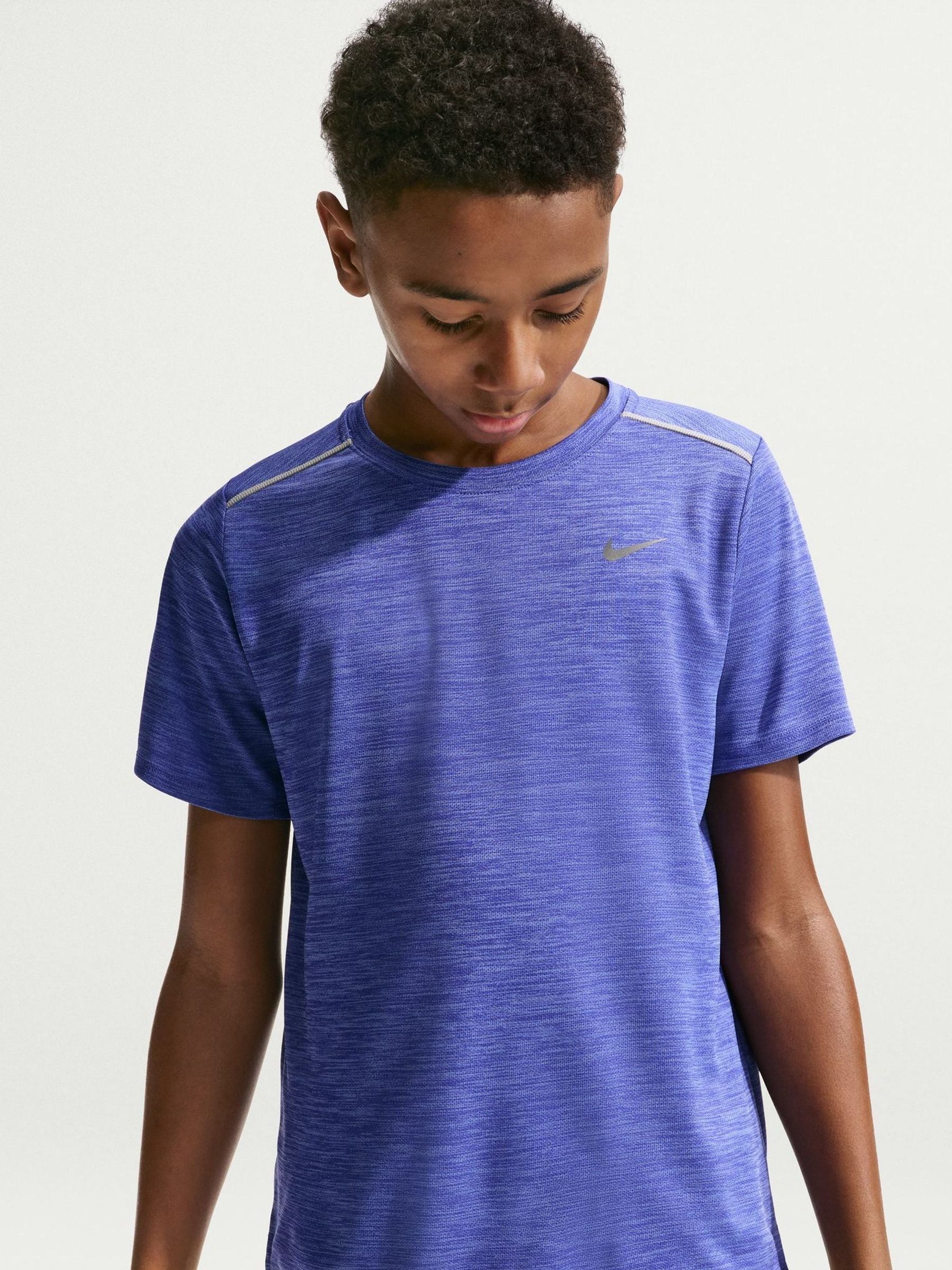 Comprar Lápis Azul - Camiseta Nike Miler Dri-FIT de manga curta