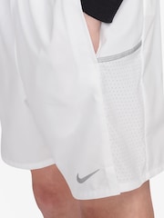 Nike White Miler Dri-FIT Training Shorts - Image 4 of 4
