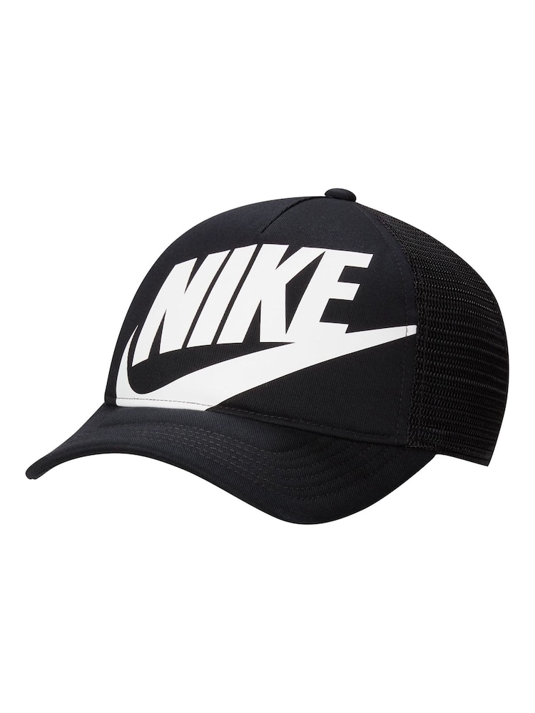 Nike Black Rise Kids' Structured Trucker Cap - Image 1 of 2