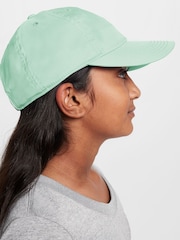 Nike Barley Green Dri FIT Kids Club Unstructured Metal Swoosh Cap - Image 3 of 7